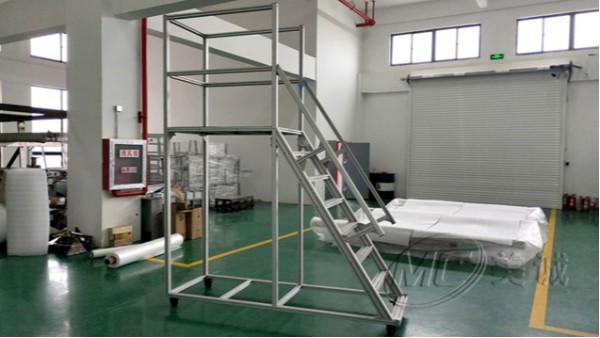 鋁型材倉儲登高梯 鋁型材倉儲登高梯