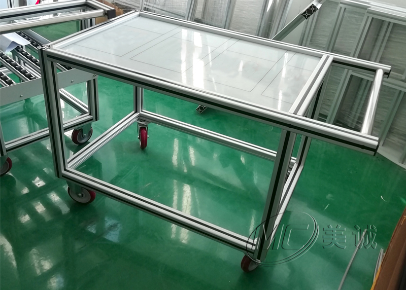 鋁型材小車(chē)成品，離不開(kāi)模型圖的幫助