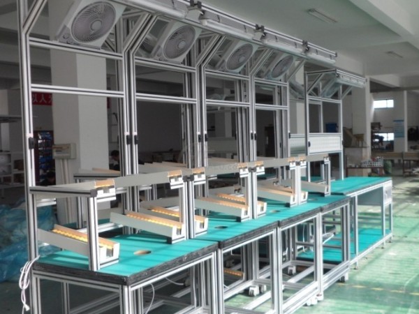 我們常說(shuō)的鋁型材工作臺(tái)生產(chǎn)線種類，具體用途