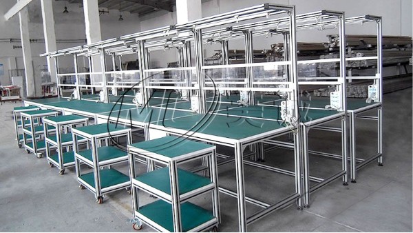 流水線(xiàn)防靜電工作臺(tái)